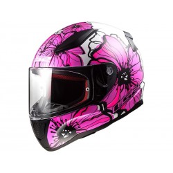 CASCO LS2 FF353 RAPPIED POPPIES ROSA